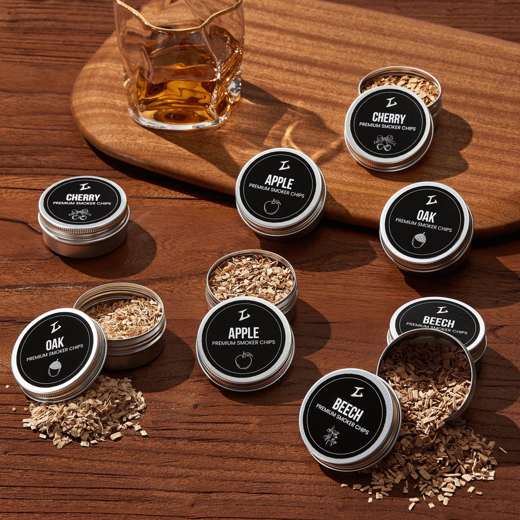 TsukiGlass - Wholesale Cocktail Shaker - Tsuki Smoker Kit For Whisky & Cocktails3