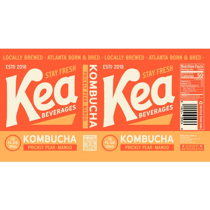 Kea Beverages - Wholesale Kombucha - Prickly Pear & Mango Kombucha6