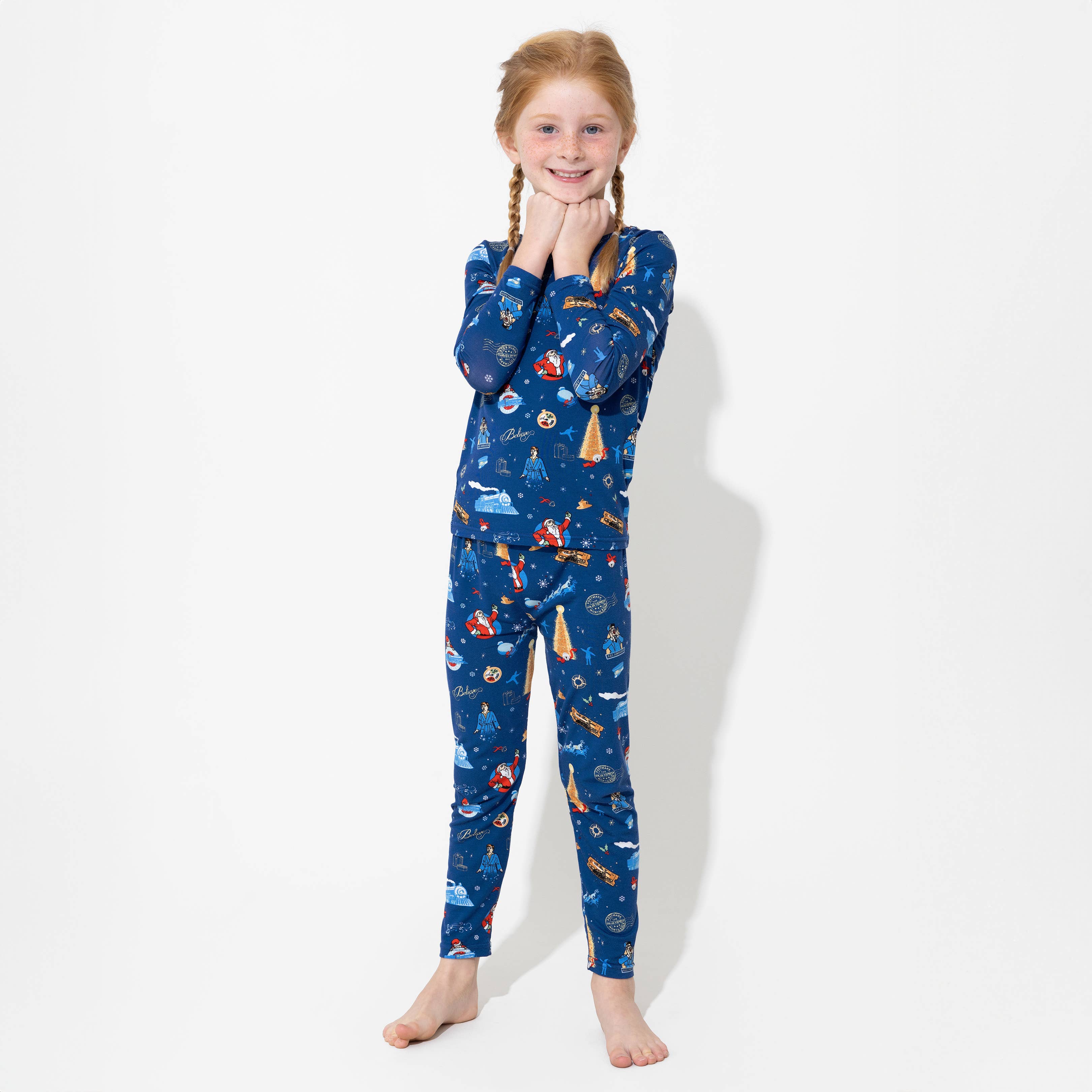 Bellabu Bear - Wholesale Sleepwear Set - Kids - The Polar Express Bamboo Kids Pajamas2