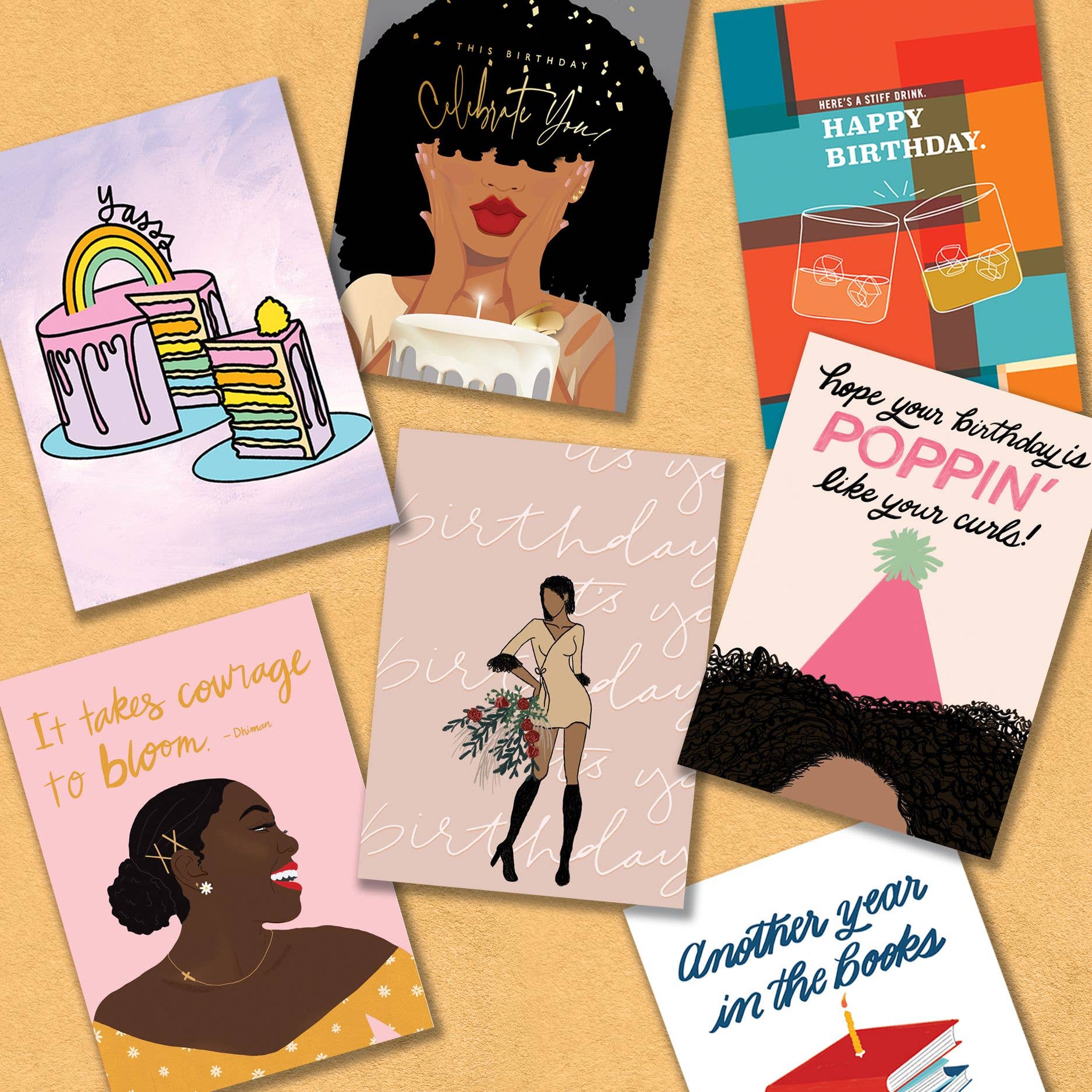 Black Joy Paper - Wholesale Birthday Card - Rare Masculine Birthday Card2