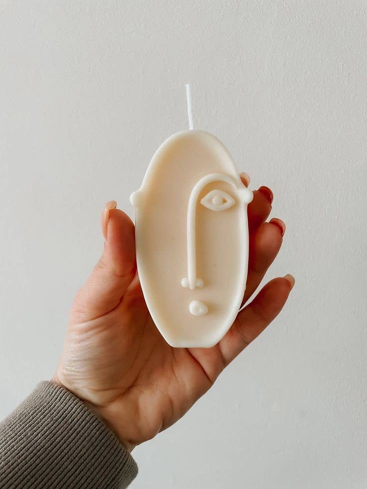 youngpee – Engroshandel Gavelys – Abstrakte ansigter Picasso hovedlys, hjemmeduft dekoration3