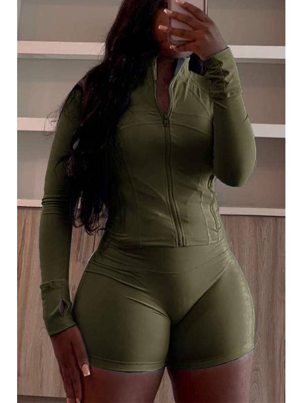 Queen Fashion - Wholesale Top & Skirt Set - Women's - 2 pieces tracksuit set