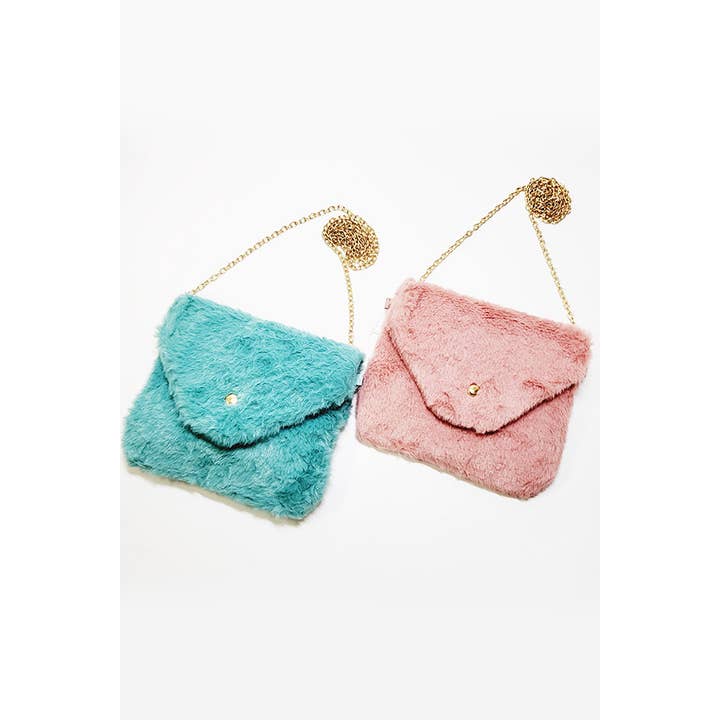 Funteze - Wholesale Clutch Bag - Women's - Soft Fur Clutch Bag