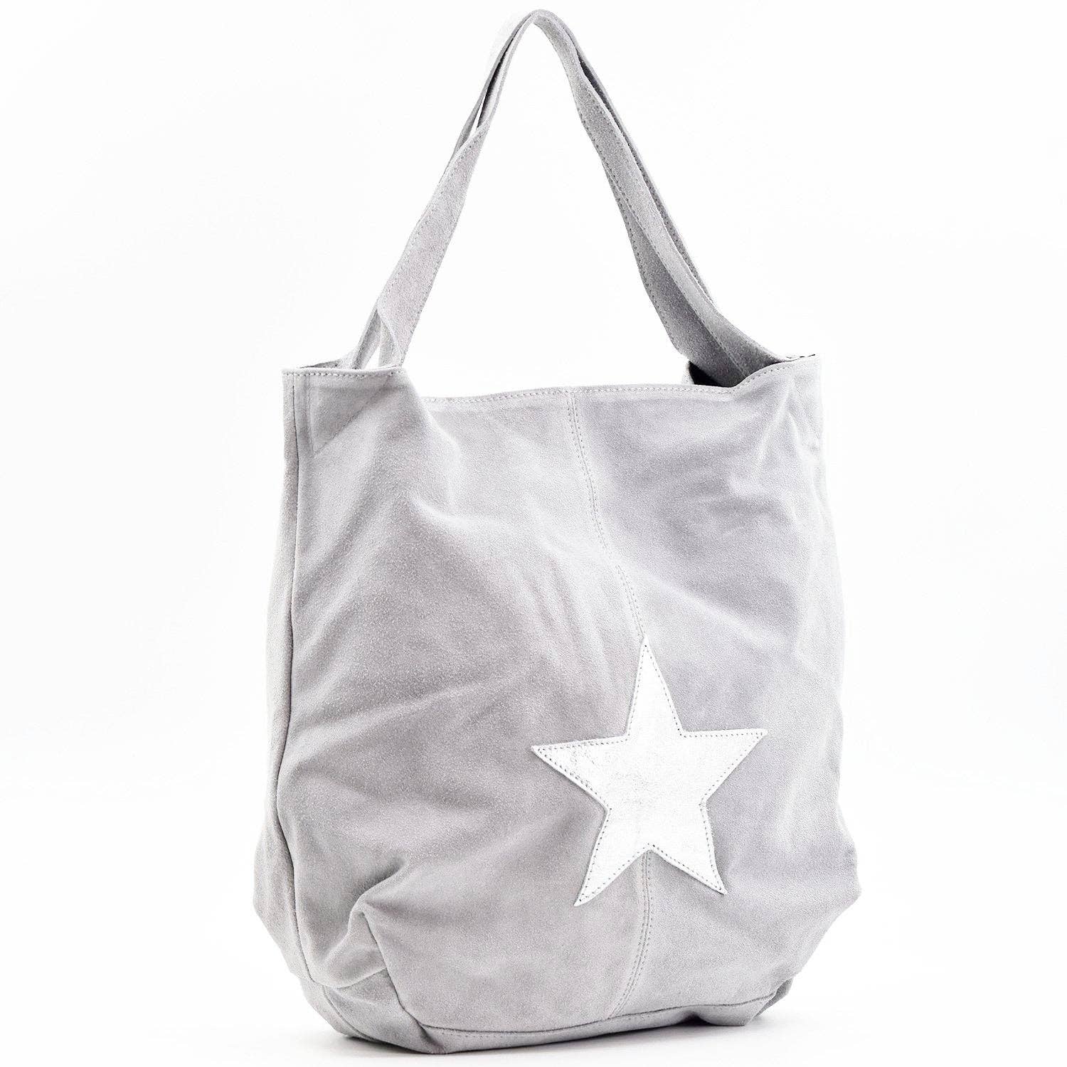 Tempest Designs – wholesale Tote bag – Women's – Metallic star suede bag2