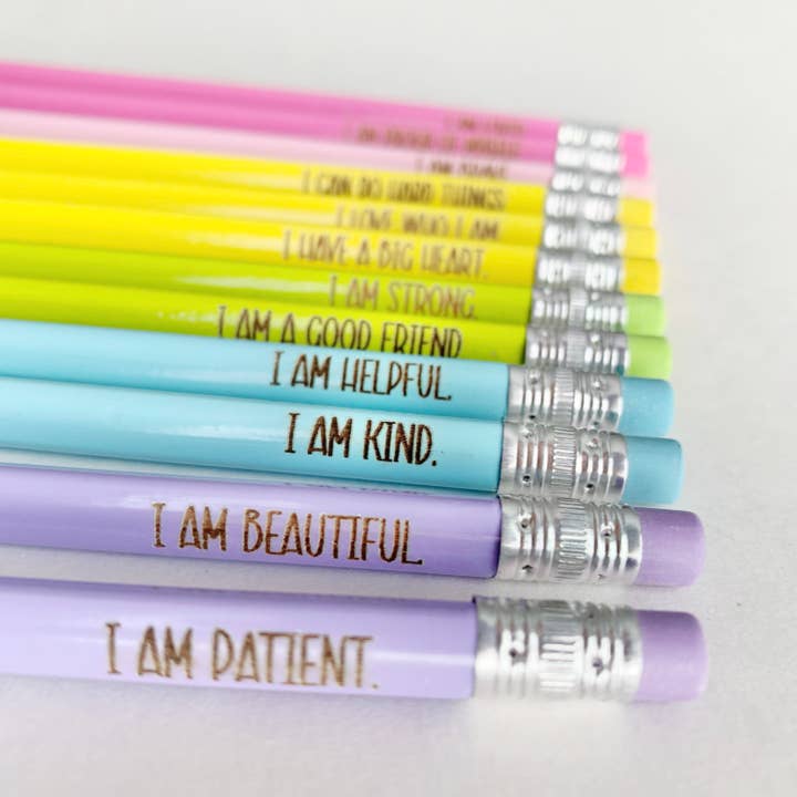 Royal Serenities - Wholesale Pencil - Positive Affirmation Pencils for Kids