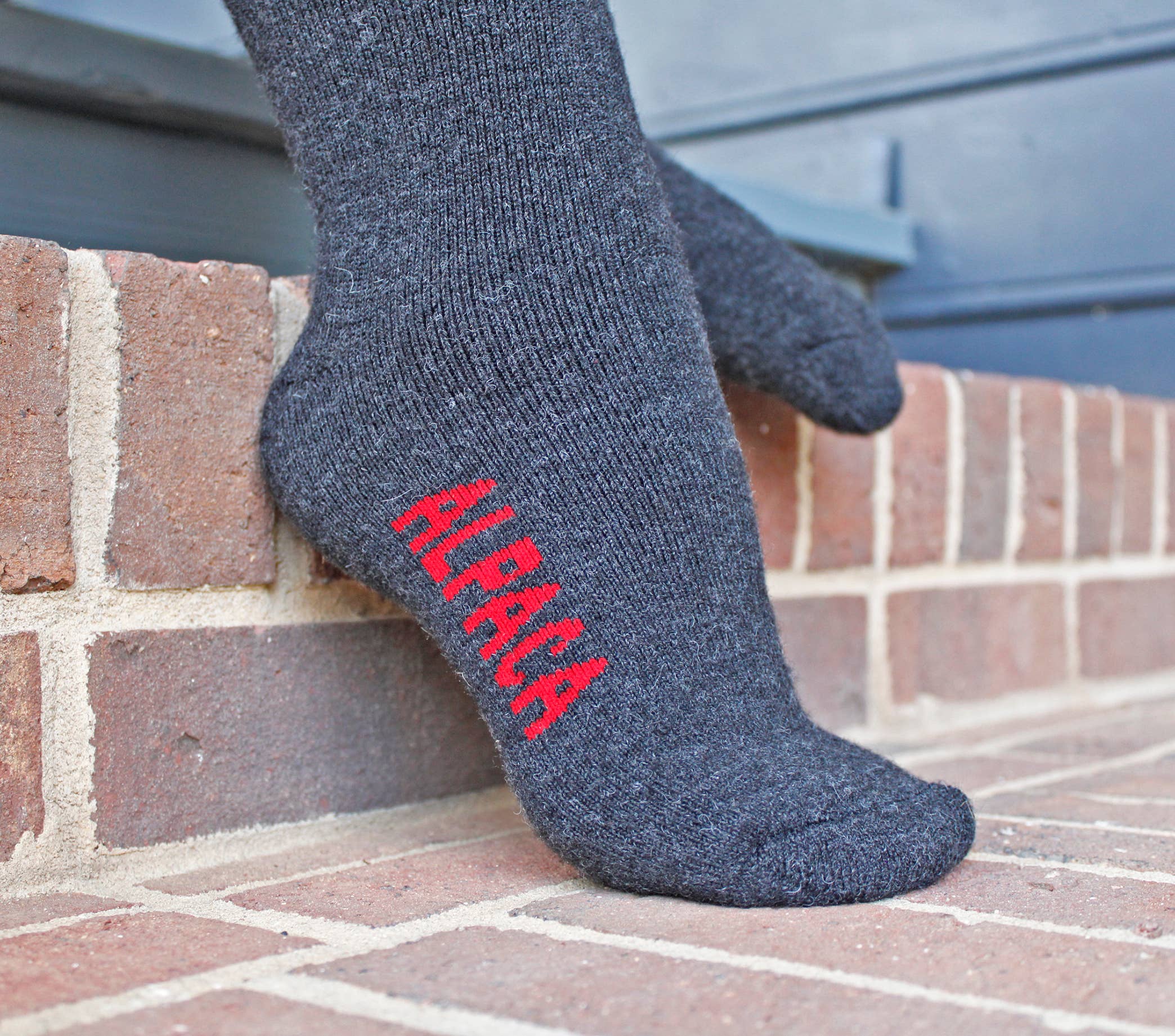 Lanart Alpaca - Wholesale Socks - Unisex - Everest Outdoor Unisex Baby Alpaca Socks: Charcoal10