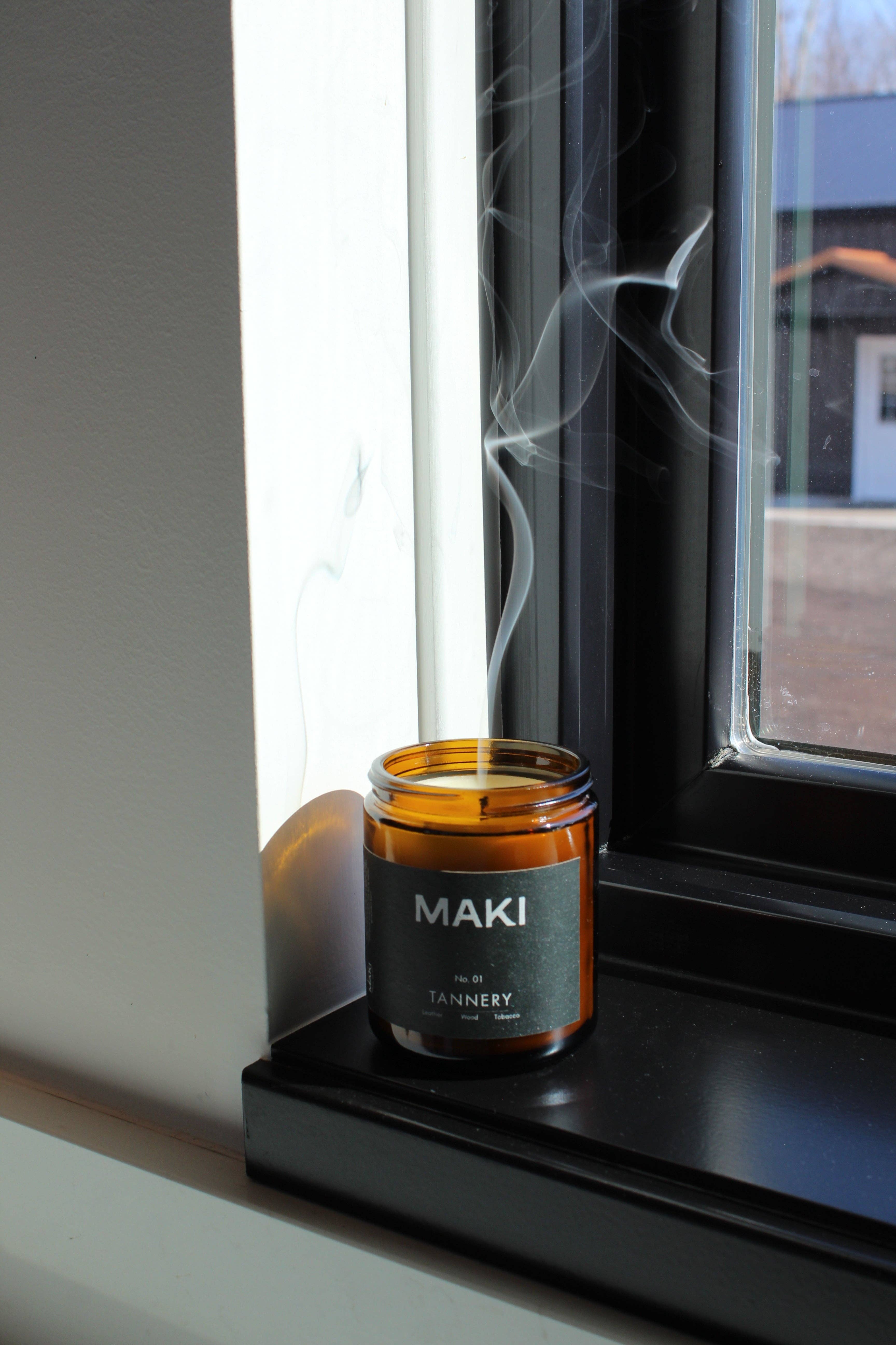 Ware by Maki - Wholesale Jar/Filled Candle - Soy Candle No. 01 - TANNERY5