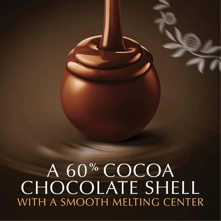 BranVx Distributors – wholesale Chocolate – Lindt Lindor Extra Dark Chocolate Truffle 5.1 oz.