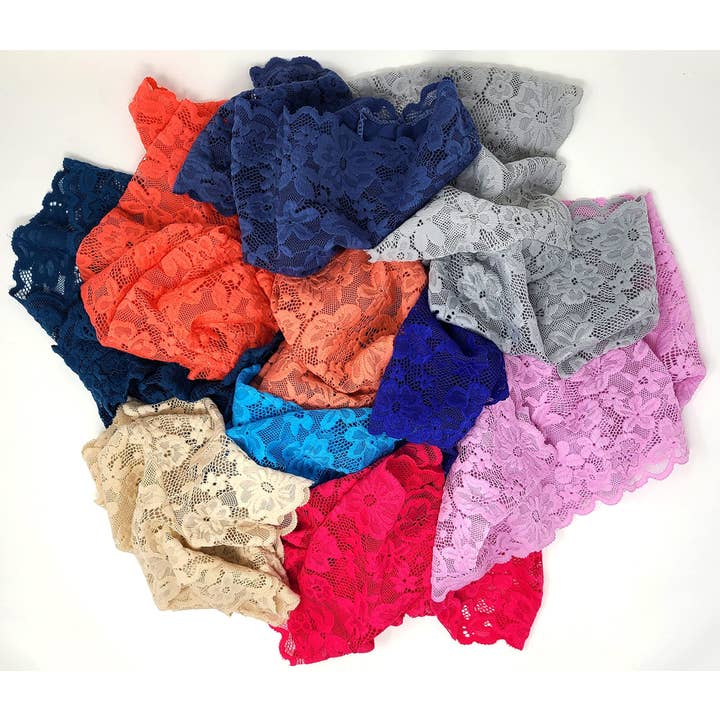 I-Wear Brands - Vendita all'ingrosso Intimo - Donna - Mutandine da ragazzo in pizzo sfacciato da donna, confezione da 105