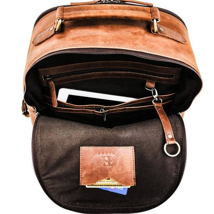 Hides - Wholesale Backpack - Unisex - Leather Backpack Rucksack9