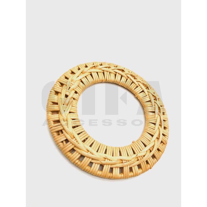 Gifa Accessori - Wholesale Purse/Bag Accessory - Women's - Wicker handles 8.5 cm art 0956