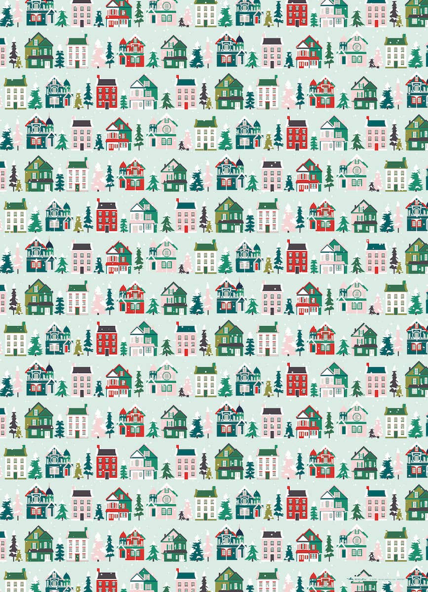 REVEL & Co. – Engroshandel Gavepapir – Vinterhuse gavepapirark2