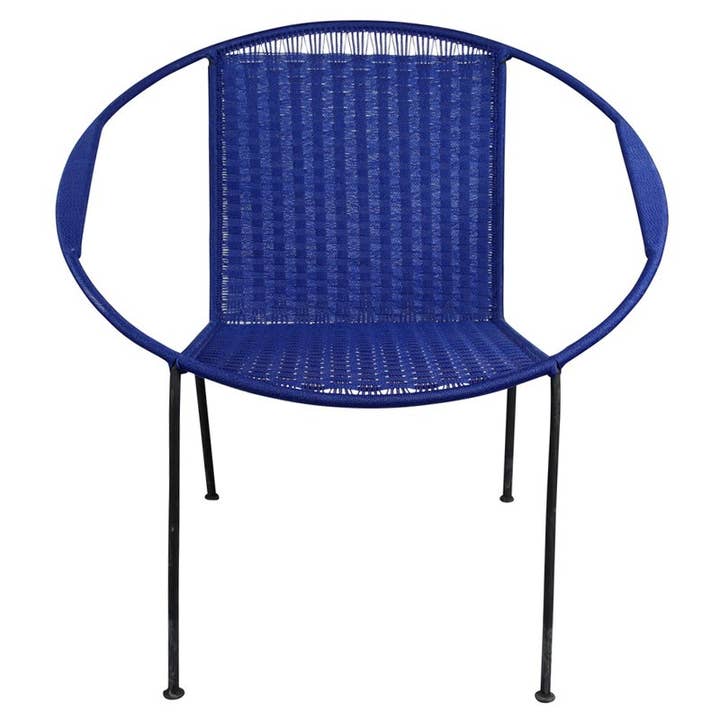 CHAKO - Togo armchair - Indigo for wholesale by Arteurs SAS