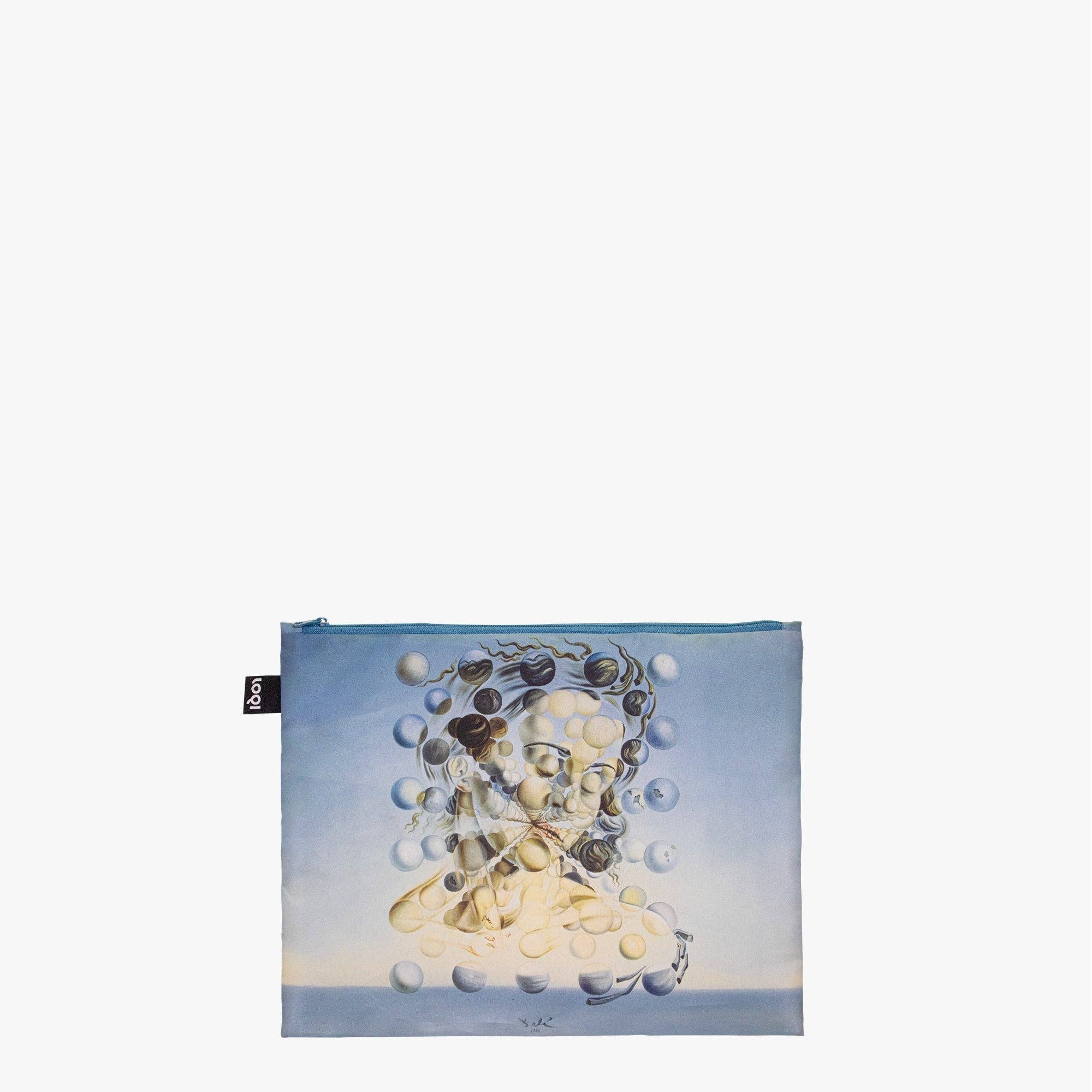 LOQI LLC - Wholesale Pouch - Unisex - SALVADOR DALI Recycled Zip Pockets1