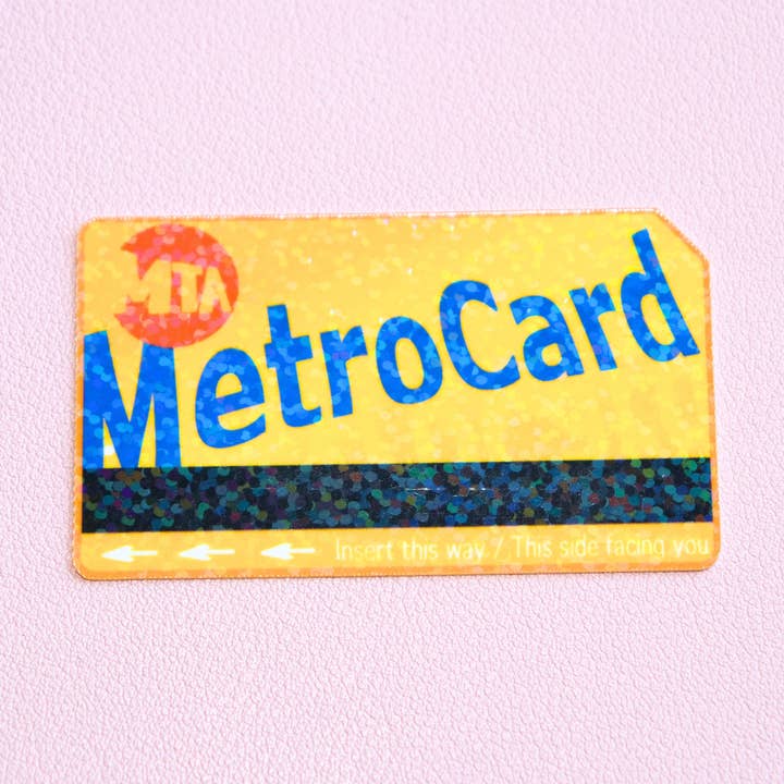 Adesivo MetroCard di New York - Newyorkese - Amo New York per la vendita all'ingrosso da parte di Espyz Studio