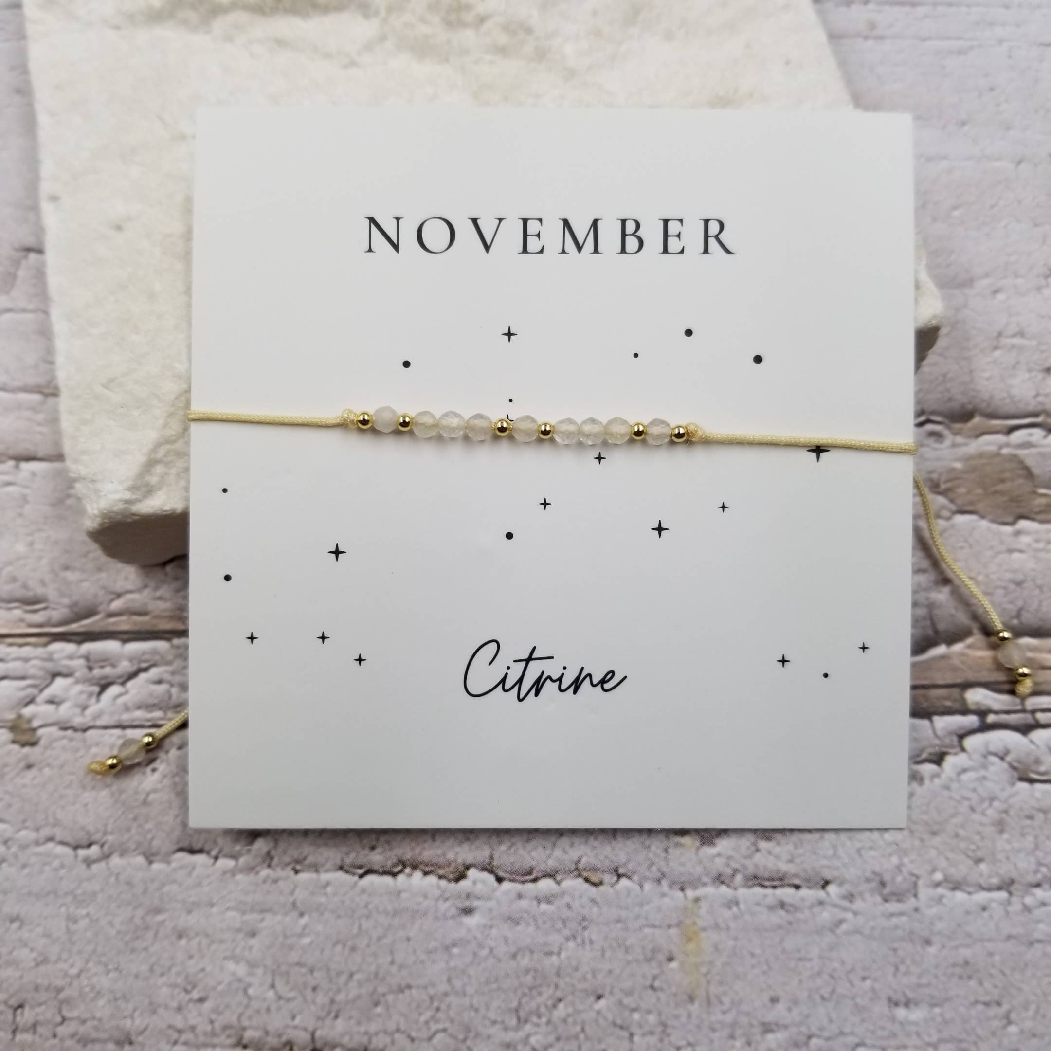 Treasure Wholesale - Wholesale Beaded Bracelet - Handmade Crystal & Copper Bead Birthday Month Bracelet10