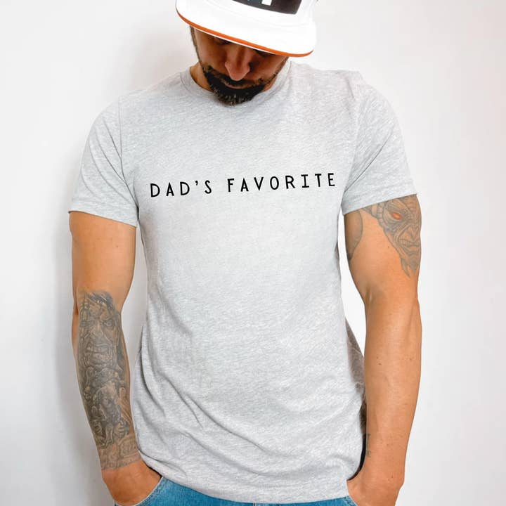 TEELUX - Wholesale Sublimation Transfer - (shirt not included) DAD's Favorite - Matte Clear Film Transfer2