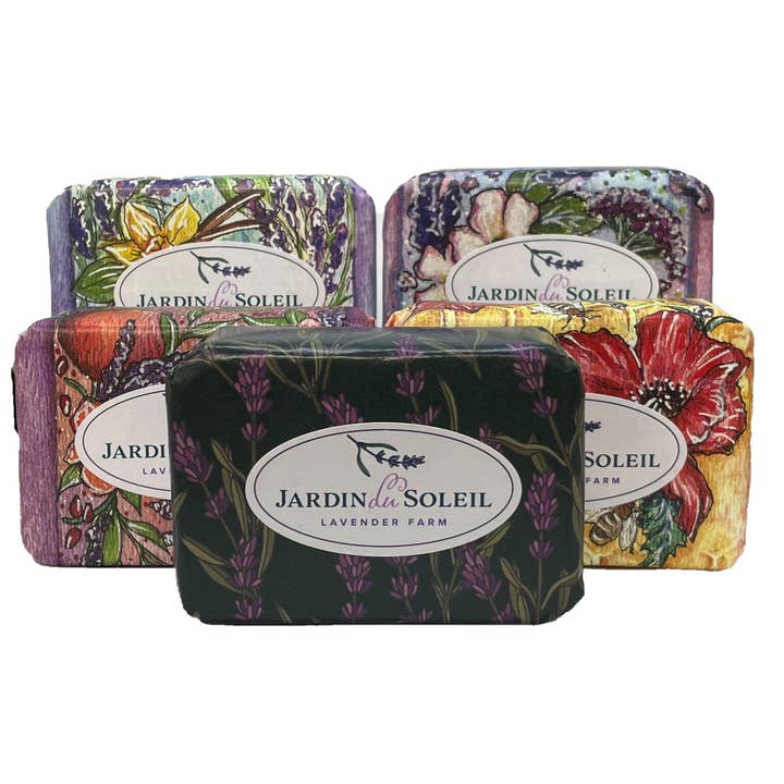 Wholesale Original Hand Crafted Bar Soaps for wholesale by Jardin du Soleil