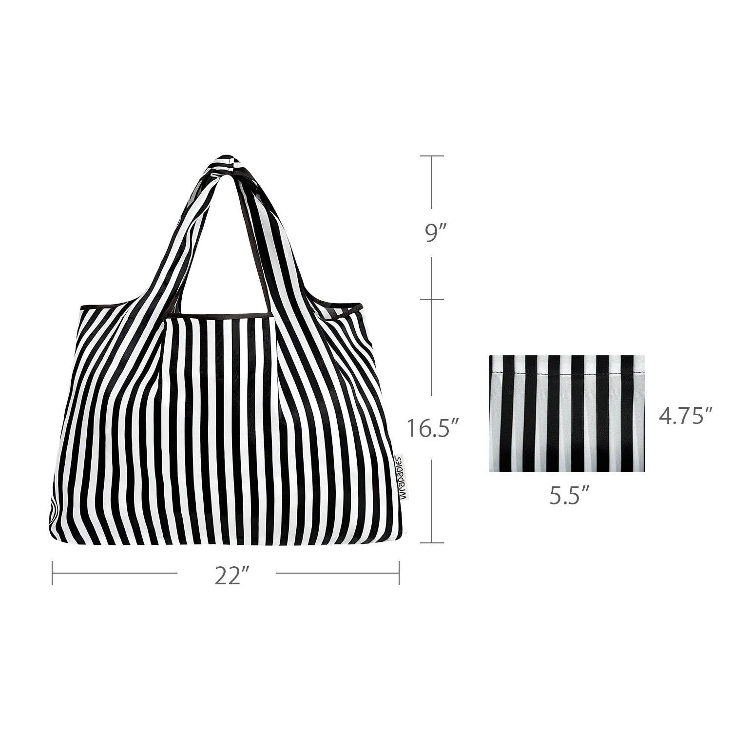 Wrapables.com - Wholesale Grocery/Shopping Bag - Wrapables Large Foldable Tote Nylon Reusable Grocery Bags85