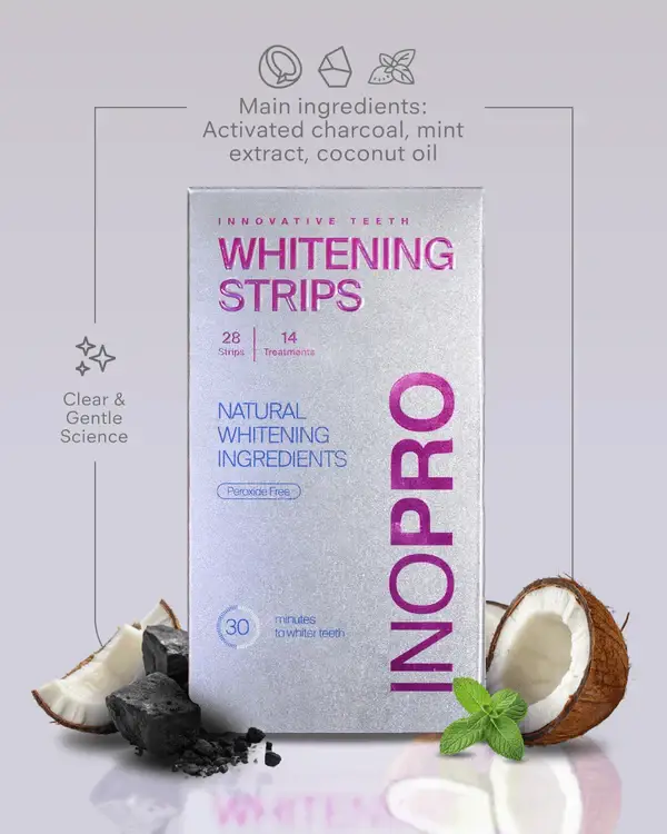 Inopro - Wholesale Teeth Whitener - Green Whitening Strips (21 Treatments)2