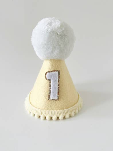 Lemon felt hat for wholesale by Nash and Willow