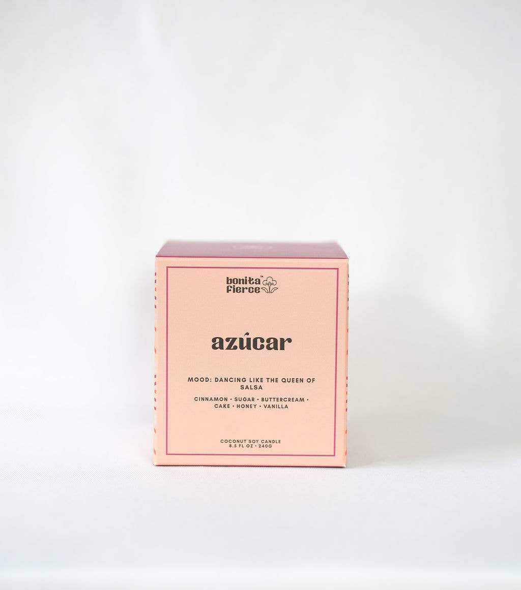 Bonita Fierce Candles - Vente Bougie en bocal - Bougie Azúcar | Bougie à la cannelle, au sucre et à la vanille7