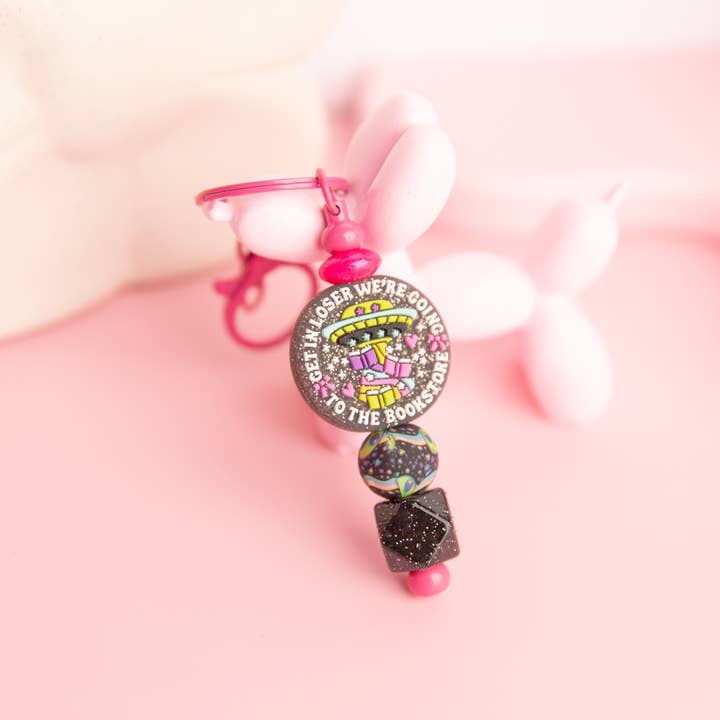 Get in Loser Keychain – Book Lover Accessory and other Purchase Wholesale get in loser. Free Returns & Net 60 Terms on Faire trending on Faire.