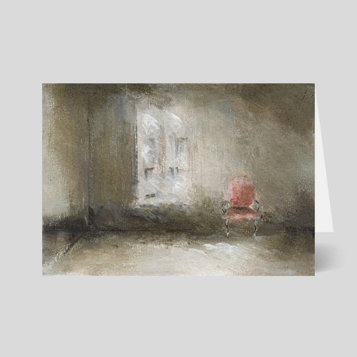 Jackie Almond - Cadeira Rosa Em Estúdio por atacado de Art on a Postcard