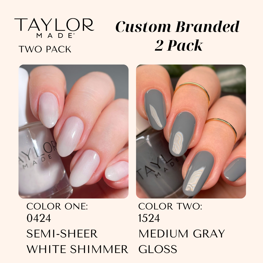 Taylor Made Polish – wholesale Nail polish – Custom Nail Polish: 2 Pack Long-wearing + Vegan + Non-toxic70