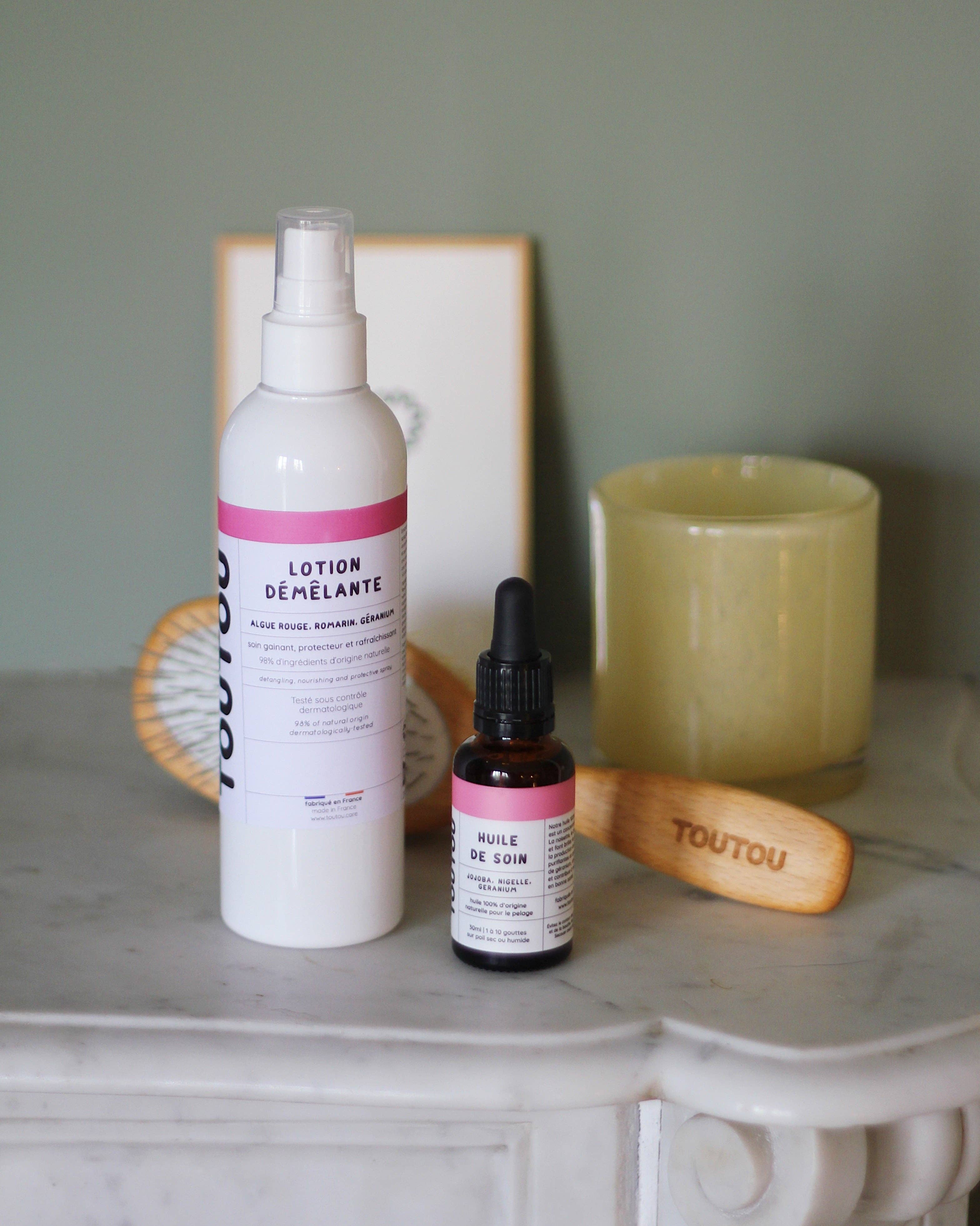 Toutou Petcare - Wholesale Pet Grooming Aid - Dog - Certified organic detangling lotion for dogs and cats1