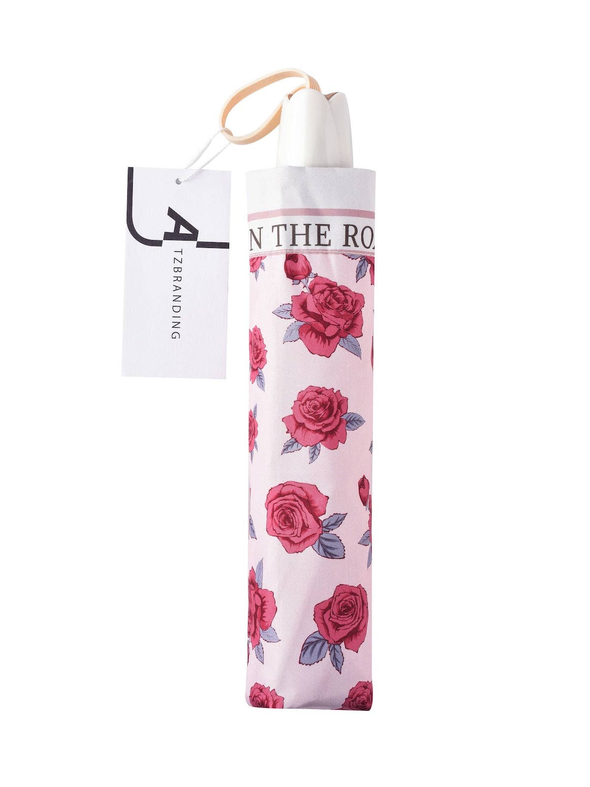 Funkyrel® Atzbranding Limited - Wholesale Umbrella - Women's - Rano – Blossoms on the Road Folding Umbrella5