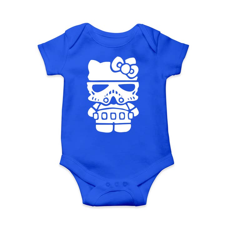 Hello Trooper Baby Bodysuit for wholesale by Meeplings | Handmade in Berlin