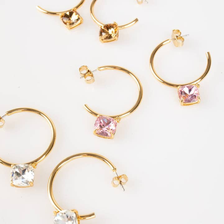 Violet & Brooks - Wholesale Hoop Earrings - Skylar Hoop
