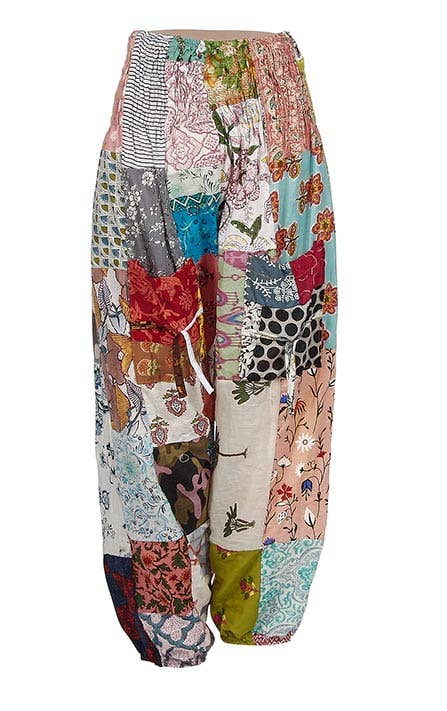 Kaleidoscope Accessories - Wholesale Pants - Women's - Patchwork Pants, Assorted Designs5