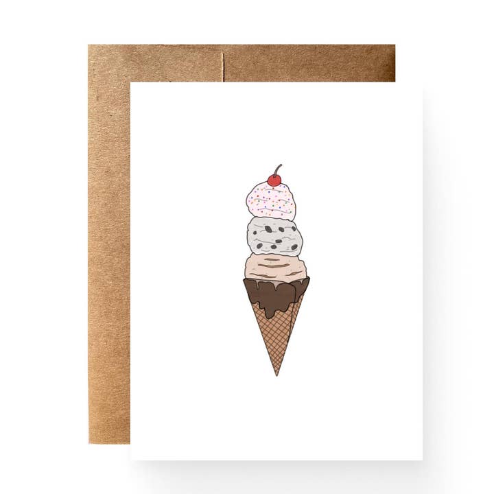 Biglietto gelato per la vendita all'ingrosso da parte di Catamount Card Company