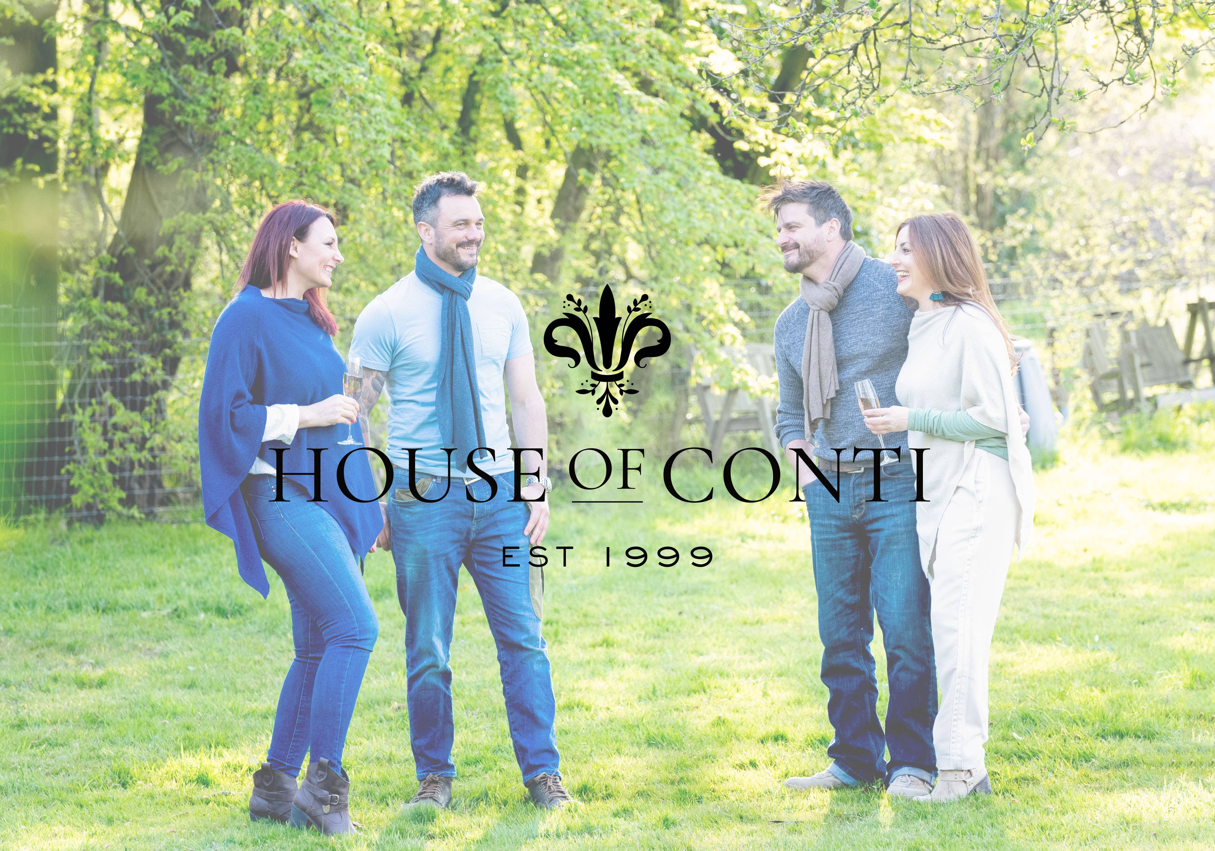 Creatico - Wholesale Scarf - Women's - House of Conti Firenze Cashmere Blend Italian Scarf43