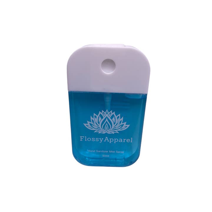 Flossy Apparel – Desinfetante para as mãos por atacado – Spray de névoa hidratante para as mãos Amber1