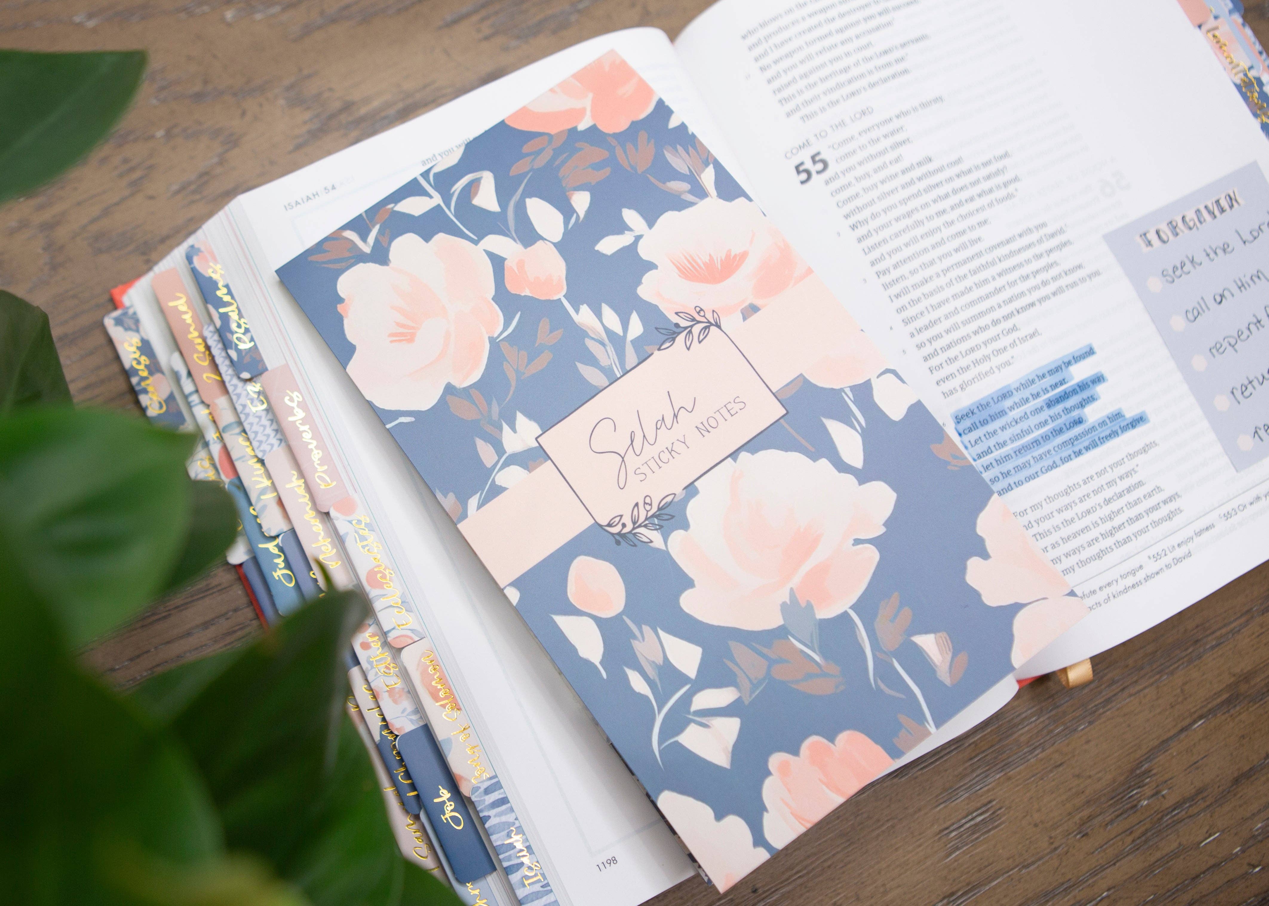 Chosen & Cherished - Wholesale Sticky Notes - Selah Sticky Notes for Bible Study1