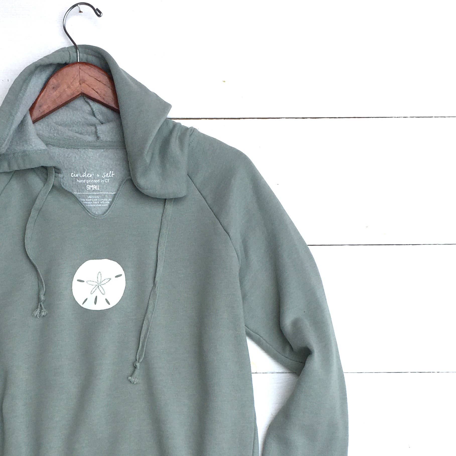 Cinder + Salt - Wholesale Hoodie - Women's - Sand Dollar Beach Hoodie2