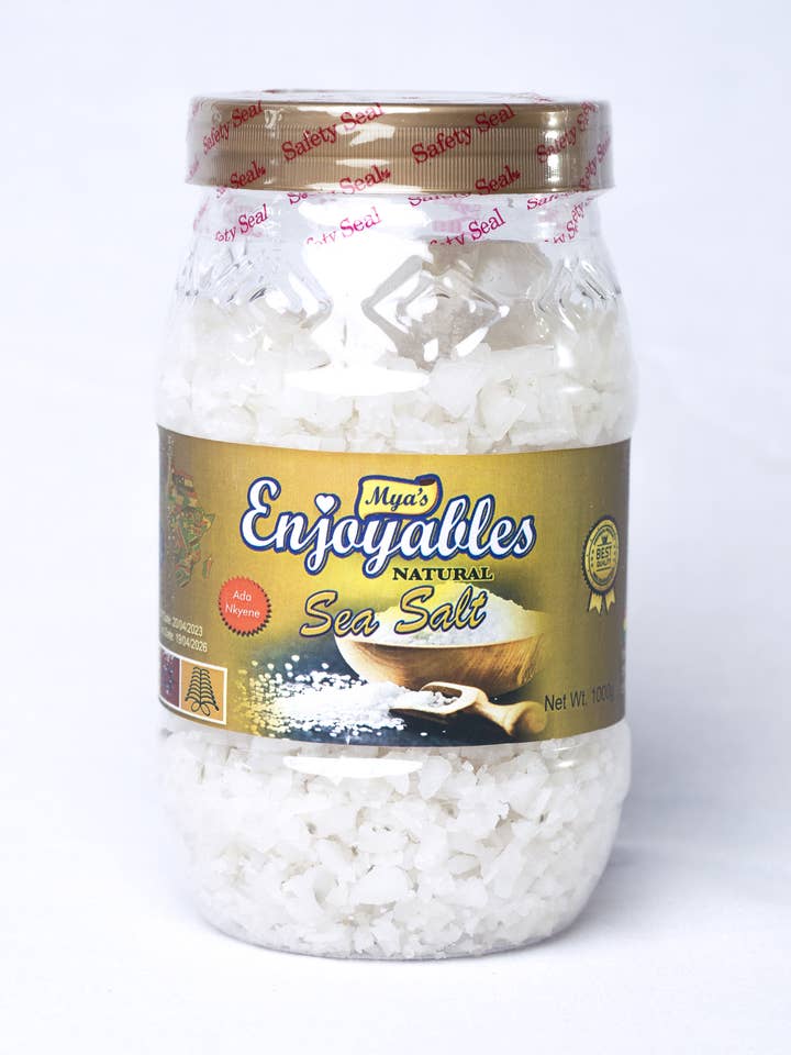 Natural Sea Salt for wholesale by Mya's Enjoyables