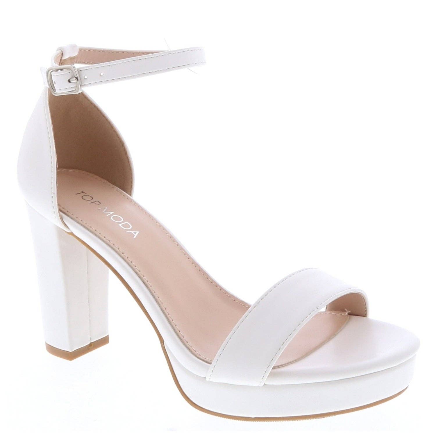 Mars Sky Shoes Wholesale - Wholesale Platform Heels - Women's - Top Moda ASIA-1 Women Chunky Heel Platform Ankle Strap Sandals-18 Pairs Pack-16.05/Pair2