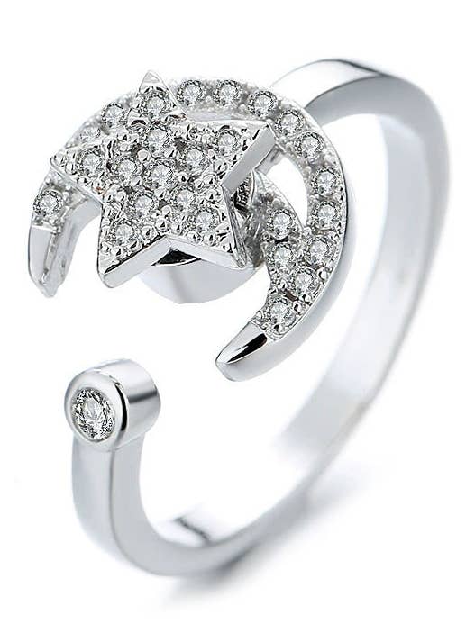 Måne och Stjärna Ring AR12681 för wholesale av Ole