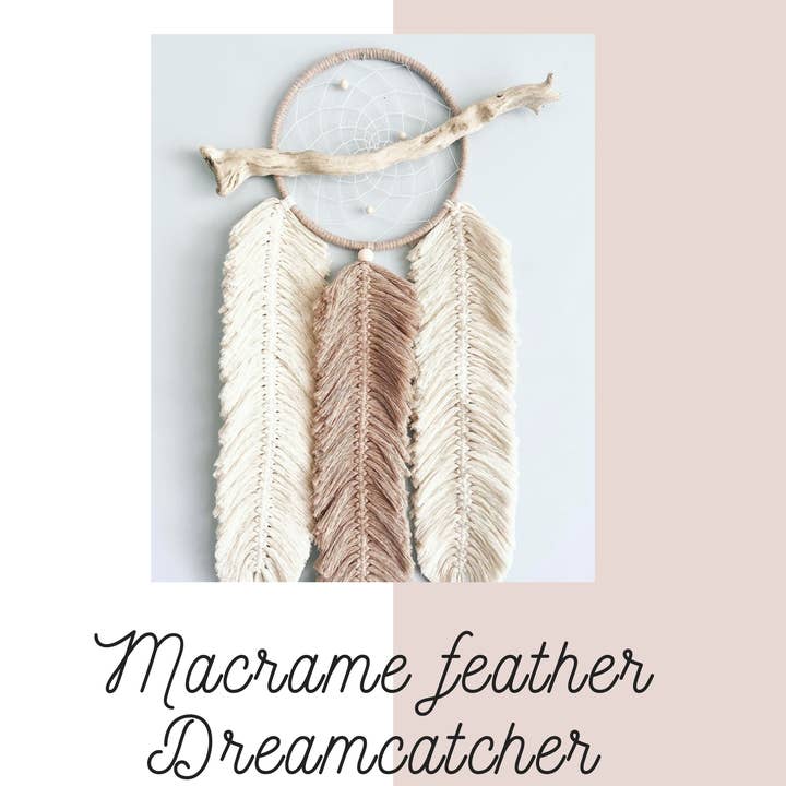 Macrame Dreamcatcher DIY kit  and other Purchase Wholesale diy dream catcher kit. Free Returns & Net 60 Terms on Faire trending on Faire.