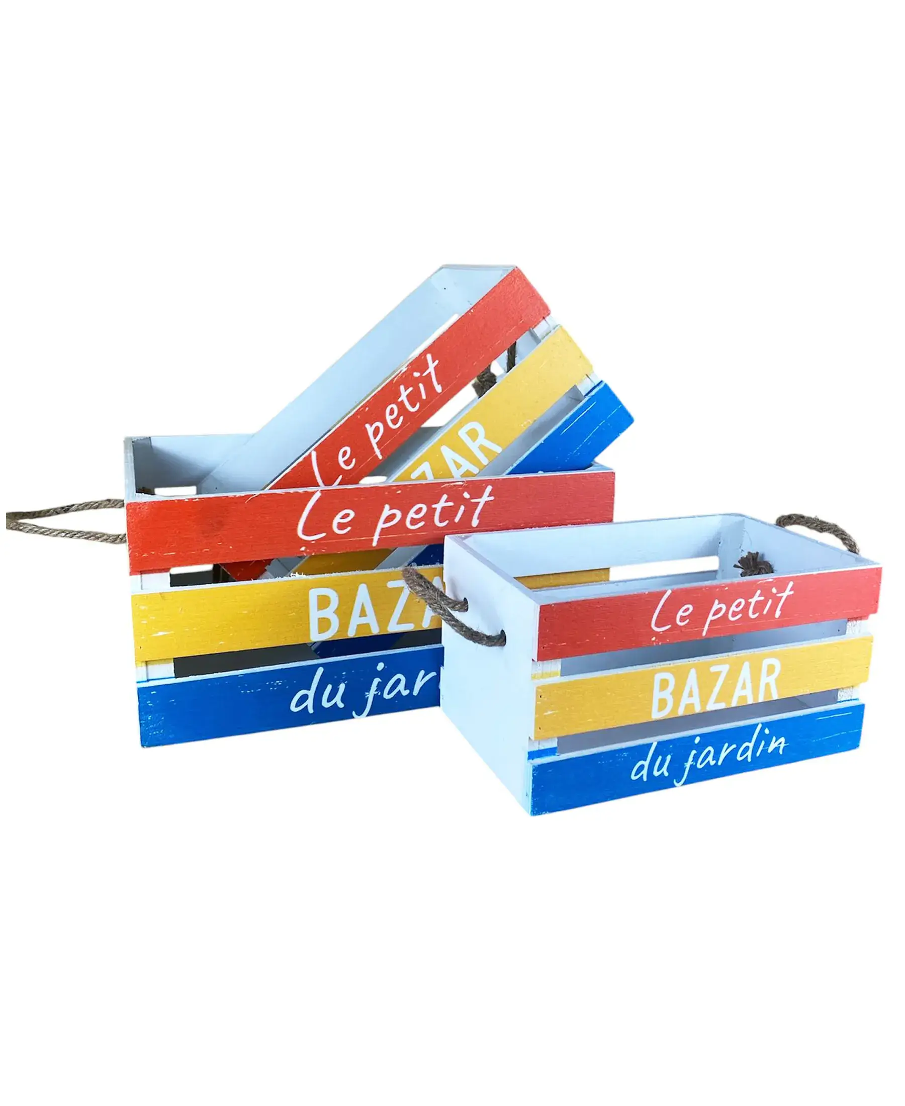Capra Attilio - Wholesale Storage Bin - Set of three boxes Le Petit Bazar0