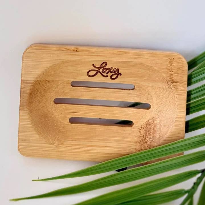 Porta sapone in bambù per la vendita all'ingrosso da parte di Loxy