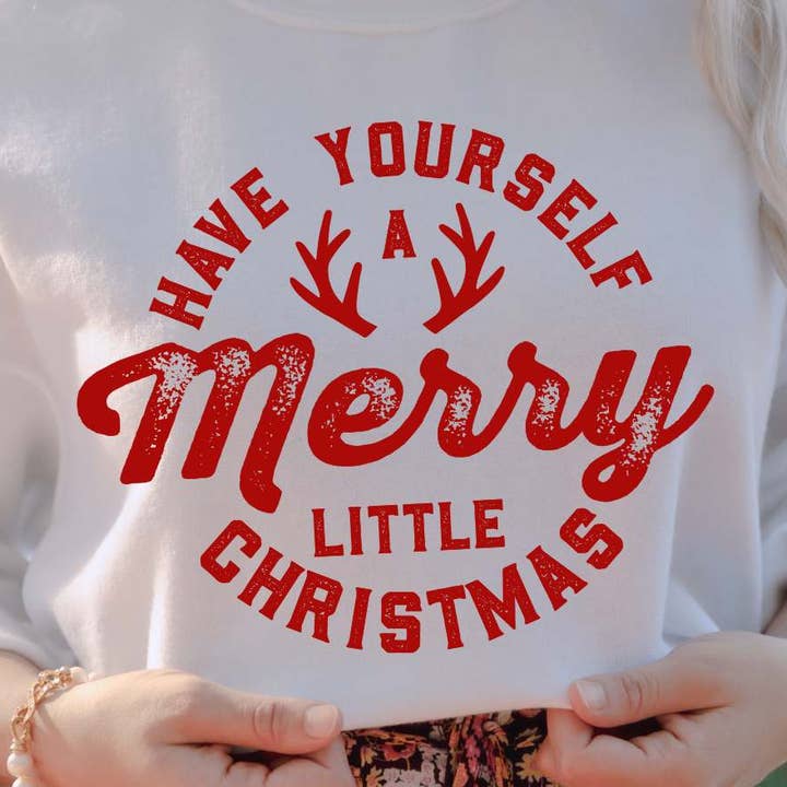 DTF TRANSFER - Have Yourself A Merry Little Christmas 5034 for wholesale by dBoldTees & DTF Transfers