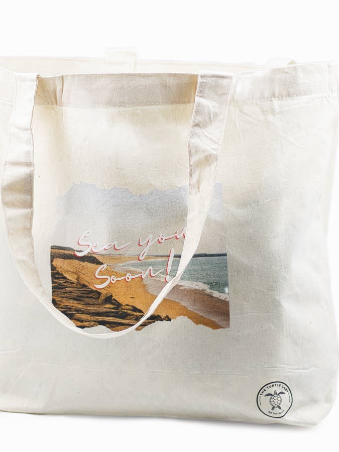 Saco de Algodão Orgânico por atacado de The Turtle Lab Shop