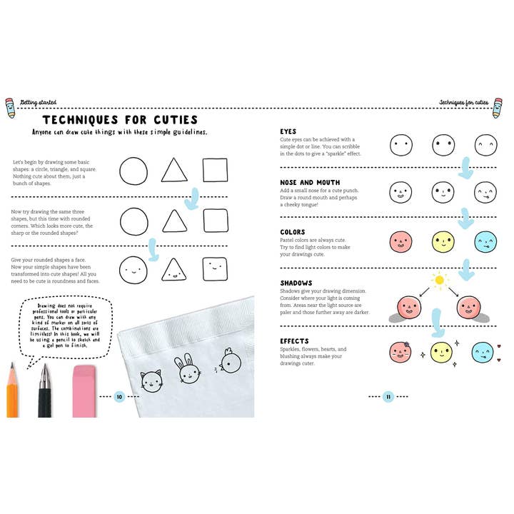 Union Square & Co. - Wholesale Book - Kids - How to Draw Cute Stuff by Angela Nguyen