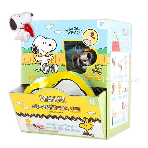 K-Wonderland – Copo/caneca por atacado – Conjunto 24 Figuras Decorativas Peanuts Snoopy para Copos Sortidas8