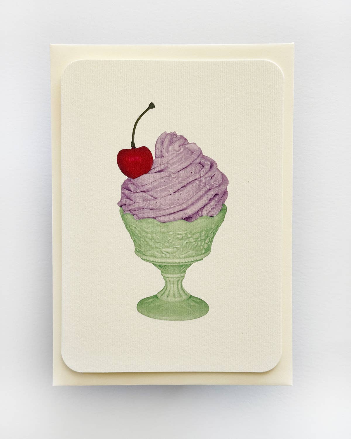 Canonbury Press – wholesale Birthday card – Lavender Chantilly Cream Greeting Card | Birthday Card2